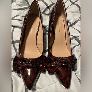 Fashion To Figure Animal Print heels 11 WIDE